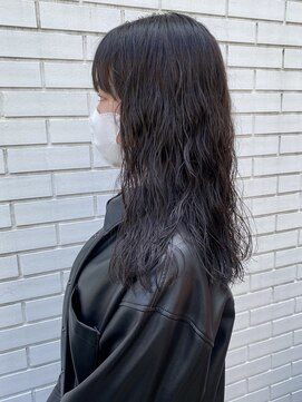 フェンヘアーアイス 中目黒(Fen.hair ici) ゆるふわ大人可愛い♪20代30代ロングパーマダークアッシュ