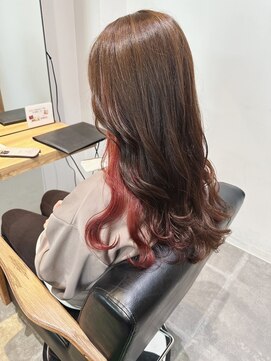 チェレ ロッソ 金剛店(Chere rosso) 暖色インナーカラー/ヨシンモリ