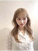 韓国風ブロンド