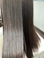 ヘアーデザイン ロジック(Hair Design Logic) 髪質改善縮毛コース　毛先にデジタルパーマでイメチェン