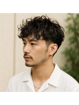 スープレックス ヘアーデザイン(SOUPREX HAIR DESIGN) SOUPREX大人ツーブロック ワンカールパーマ 20代 30代 40代