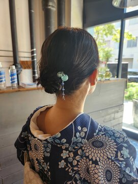 サヴァ ケヤキ(SAVA keyaki) 浴衣ヘアアレンジ