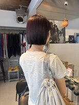 ニュード(niud)&nbsp;ムラサキ ボブ！