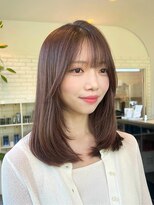 ディフィーノ 青山(DIFINO)&nbsp;【DIFINO 青山】透明感カラー/ミルクティーアッシュブラウン