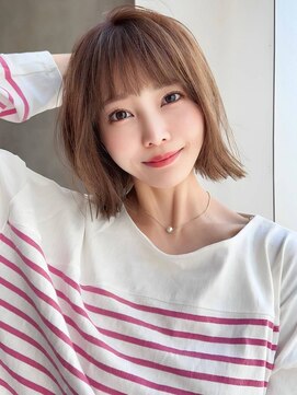 アグ ヘアー ハッチ 砺波店(Agu hair hatch) 《Agu hair》レイヤー外ハネ×numberA.トリートメントオイル
