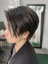 レガーレ(Legare) 前下がりマッシュショート×アッシュカラー