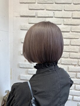 ビランチェ 池袋(bilancia) ミニマルボブ/グレージュ/ボブ