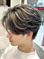 フィフス 原宿(fifth) 原宿ニュアンスパーマフェザーパーマメンズカットセンターパート