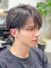 【髪質改善◎】メンズカット+縮毛矯正　髪質改善◎朝のセットを楽に!湿気対策