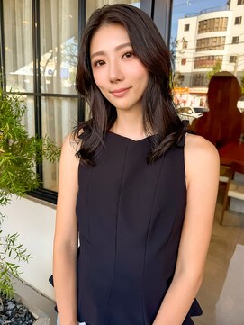 フルール(hair place Fleur) くびれミディアムロブ