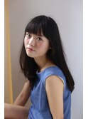 〈HAIRLOGY〉 ナチュラルニュアンスストレート