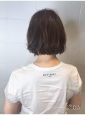 切りっぱなし外ハネボブ☆