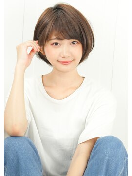 ルエ(rue) 30代40代大人可愛いブランジュ◎丸みショート