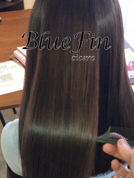 ブルーフィン シセロ(Blue Fin cicero) 質感を変えて髪をケアコントロール/髪質改善/カーキベージュ