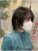 流行りのウルフにインナーグレー♪♪
