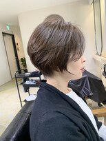 ニコフクオカヘアーメイク(NIKO Fukuoka Hair Make)&nbsp;【NIKO】福岡天神大名大人ショート丸みショート30代40代50代