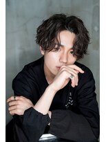 メンズヘアセンス 渋谷(MEN'S HAIR SENSE) 【SENSE渋谷】ゆるスパイラルセンターパート