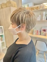 ヘアーリゾート ルアーナ(hair resort LUANA)&nbsp;ホワイトミルクティーカラー　上品ホワイトベージュカラー