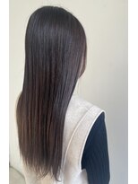 アモン 古船場店(amon Hair care＆Design) 【髪質改善専門店】ツヤ感のあるアッシュベージュ