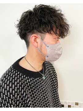 ティージェイ天気予報 1ポ 四日市店(TJ) メンズ★ツーブロックスパイラル