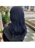 #ブルーブラック#ブルーカラー
