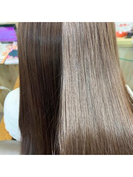 ヘアープロデュース フルブルーム うる艶ストレート(髪質改善・縮毛矯正)20・30代