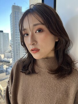 エクリ シセイドウ 麻布十番店(equri×SHISEIDO) 【麻布十番】ふわっとひし形ミディアム