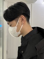 ロイ 南青山 表参道(ROI)&nbsp;メンズカットセンターパートマッシュニュアンスパーマ