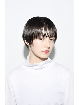 ヘアーズギャラリー なんば高島屋店(Hair's Gallery) マッシュショート/ナチュラルモード/抜け感ヘア/暗髪