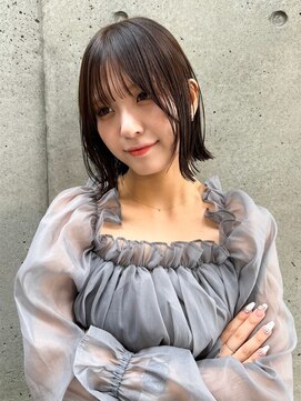 アレンヘアー 甲南本通り店(ALLEN hair) 切りっぱなしボブ/ショートボブ/髪質改善/小顔/顔周り