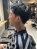 ヴィ 大宮(Vii)&nbsp;ダークアッシュ/カルマパーマ/アッシュブラック[メンズ/大宮]