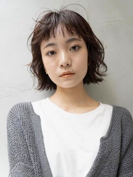 ワク(WAKU) hikari style NO.59　切りっぱなしボブ