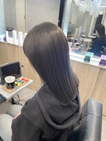 キング 梅田(K!ng)&nbsp;縮毛矯正髪質改善ハイライトレイヤーカット梅田美容室エクステ