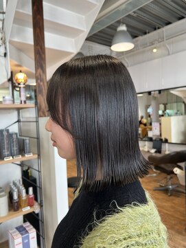 ヒップスアイズ(Hip's eyes) 結べる切りっぱなしボブ☆ヒップス大宮/北島奈那子