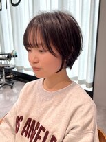 ジアン バイ ミルボン NU茶屋町+(GIEN by milbon)&nbsp;イメチェン/ばっさりショート/ティーンエイジカット@田中俊成