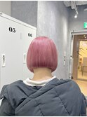 ミニボブ/コットンピンク