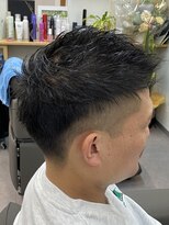 グラムヘアー(glam hair) ツーブロショート