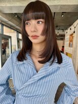 ノラジャーニー(NORA Journey) 【阿形】姫カットレイヤーシャギーレイヤーカットセミロング