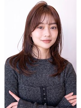 ハバナ 新宿(HAVANA) 20代30代かわいい/顔周りレイヤー/髪質改善/髪質改善ストレート