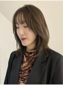 レイヤーカット/ブリーチなしダブルカラー