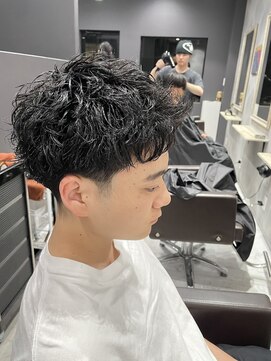 クレオ 片江店(CREO) ピンパーマスパイキーショート