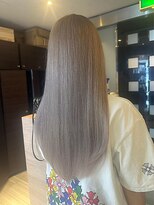 ヘアメイク フォックス 錦店(hair make FOX)&nbsp;透明感/ダブルカラー/ロング/外国人風/シルバーアッシュ