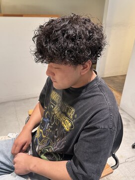 スリー(THREE) プードルパーマ/波巻きパーマ/スパイラル