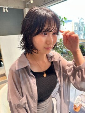 アム(amu) ボブパーマ/パーマボブ/ゆるめパーマ/デジタルパーマ/パーマヘア