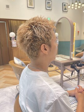 ロンド レグリーズ 立川(Lond leglise) men's/メンズ/スパイキーショート/フェード/ニュアンスパーマ