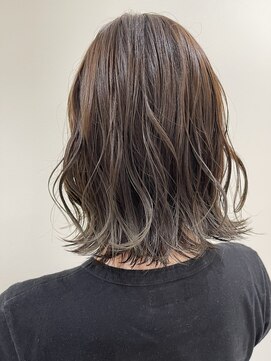 ラボヌール ヘアーウル 春日部西口店(La Bonheur hair heureux) お上品なベージュカラー