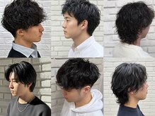 ブリーチカラー/ダブルカラー/メンズカット/メンズパーマ/池袋