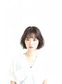 大人韓国風ボブ