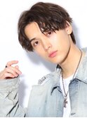 ニュアンスパーマ/波巻きツイストスパイラル[新宿/メンズ/men's]