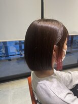 シオ 流山おおたかの森(Sio)&nbsp;髪質改善で叶う艶ボブと透明感カラー